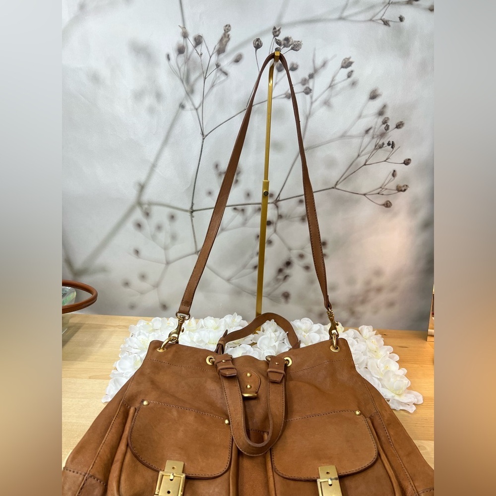 Cour Art Brazilian Leather shoulder and crossbody Tote Bag - Picture 8 of 13